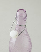 Groove Glass Bottle 980 ml - Turquoise (view 2)