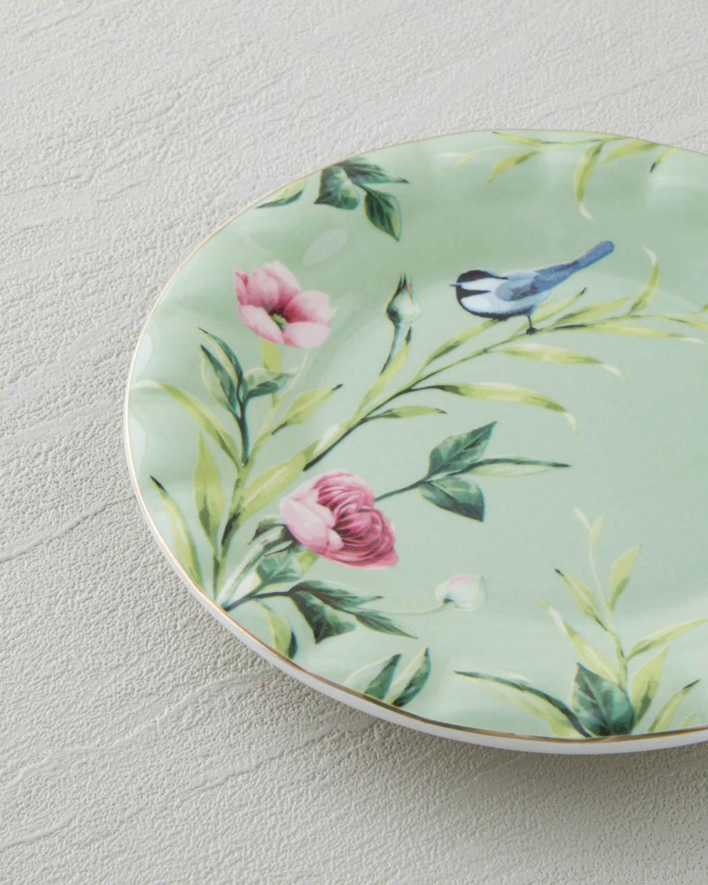 Vanilla New Bone China Cake Plate - Light Pink - 16 cm (view 3)