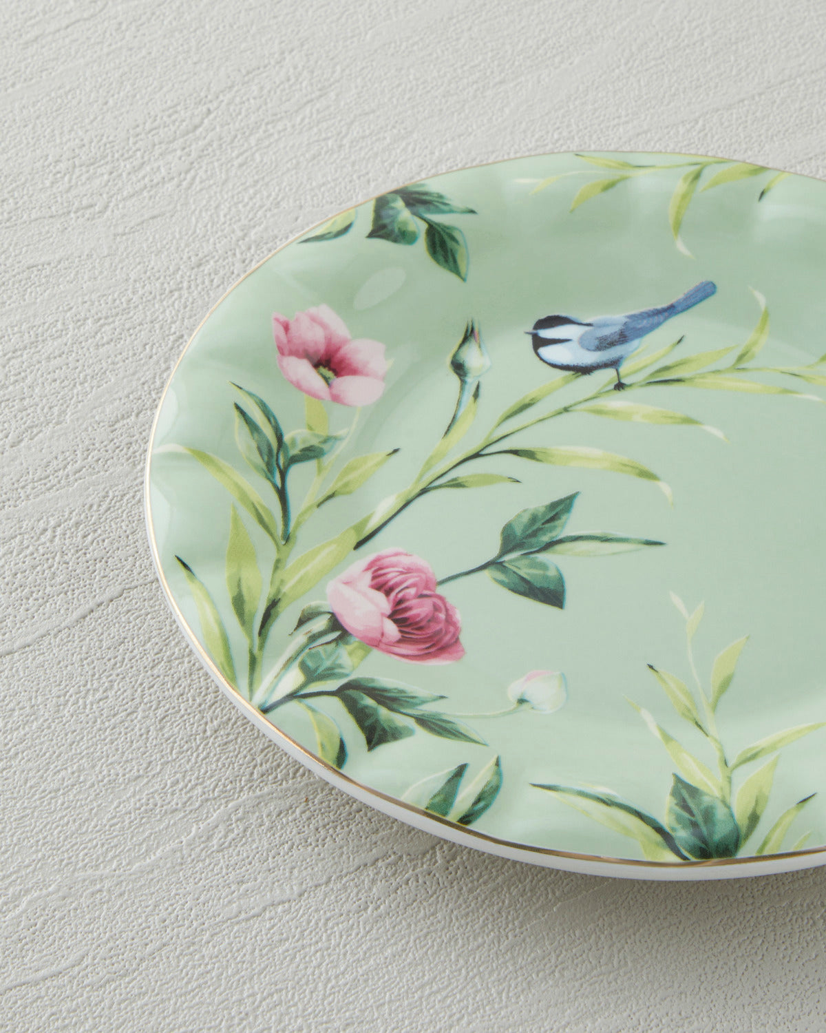 Vanilla New Bone China Cake Plate - Light Pink - 16 cm (view 3)