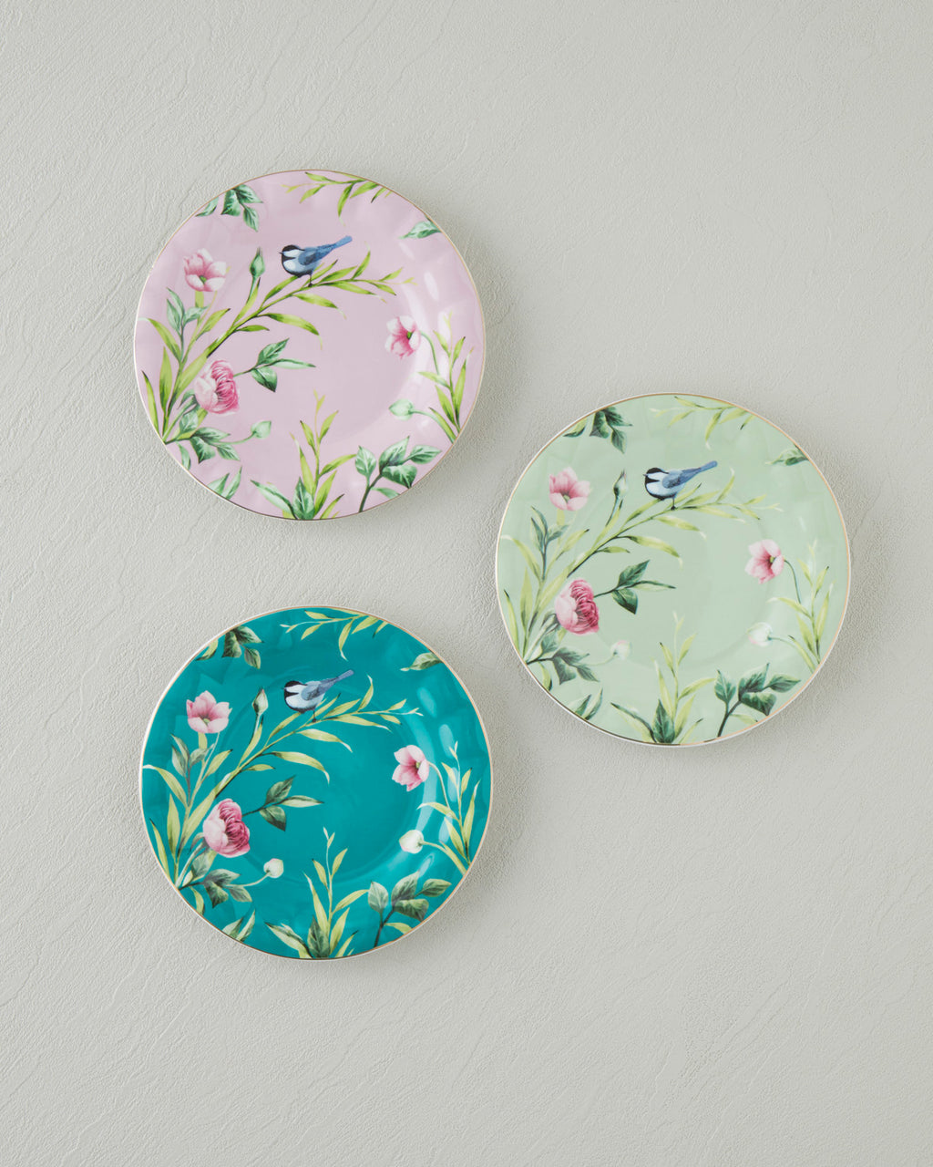 Vanilla New Bone China Cake Plate - Violet - 20 cm (view 4)