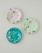 Vanilla New Bone China Cake Plate - Violet - 20 cm (view 4)