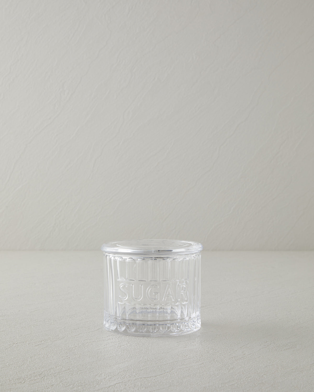 Glass Sugar Bowl Transparent