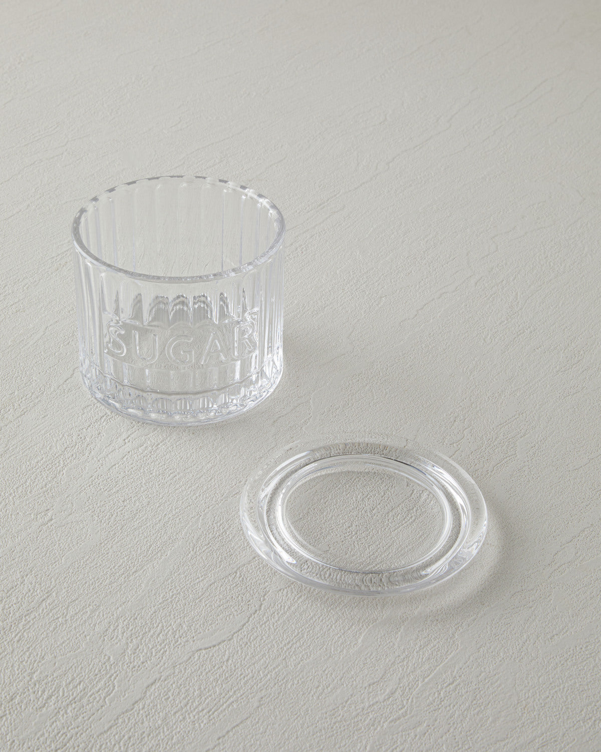 Glass Sugar Bowl Transparent (view 2)
