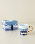 Marivella New Bone China Mug 460 ml Blue