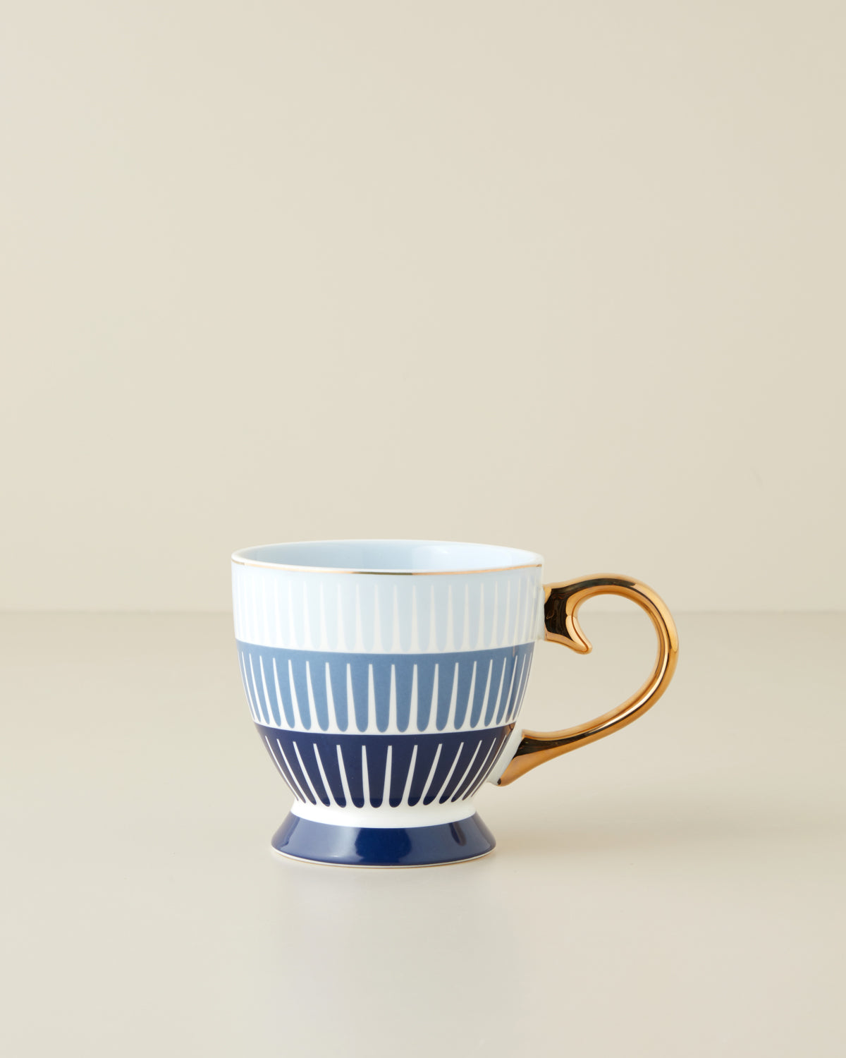 Marivella New Bone China Mug 460 ml Blue (view 2)