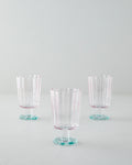Springtime Glass 3 pcs Glass 280 ml Pink - Green