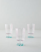 Springtime Glass 3 pcs Glass 280 ml Pink - Green