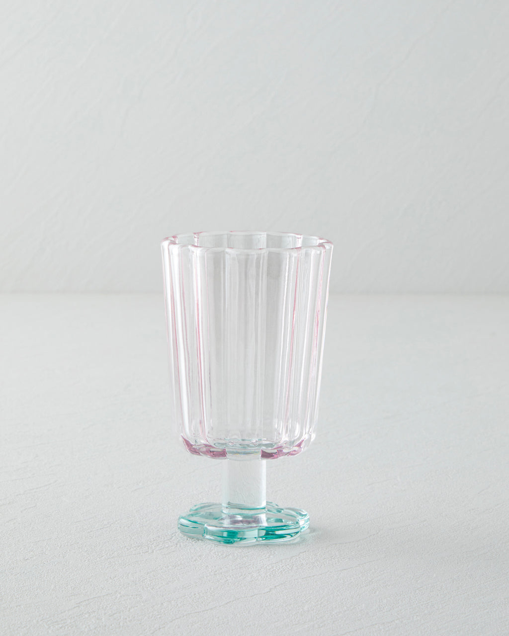Springtime Glass 3 pcs Glass 280 ml Pink - Green (view 2)
