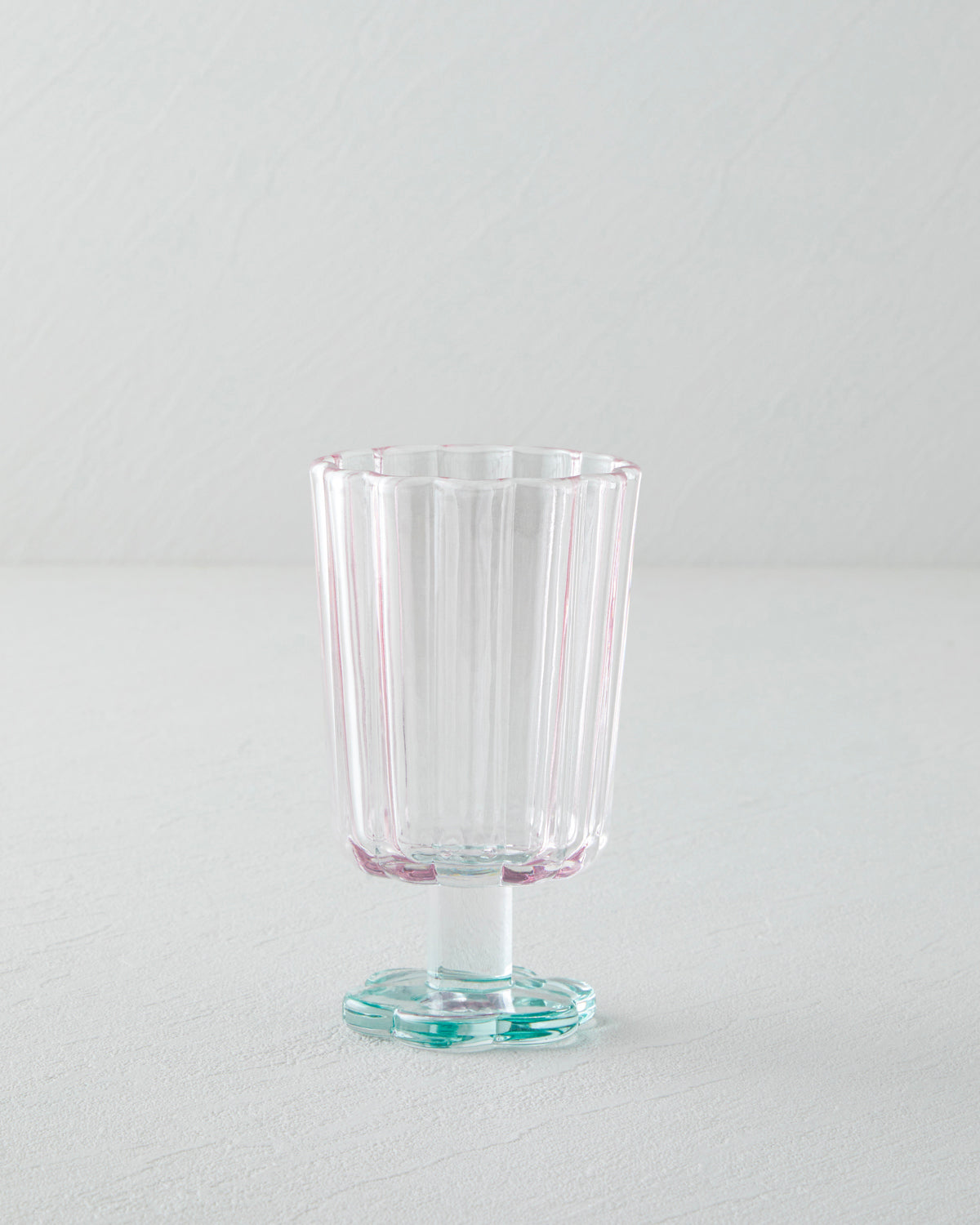 Springtime Glass 3 pcs Glass 280 ml Pink - Green (view 2)