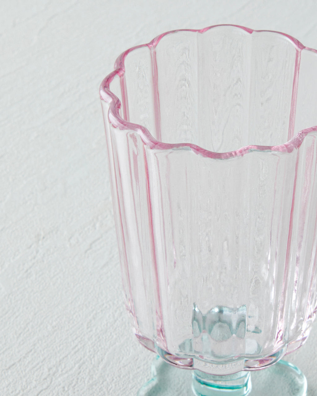 Springtime Glass 3 pcs Glass 280 ml Pink - Green (view 4)