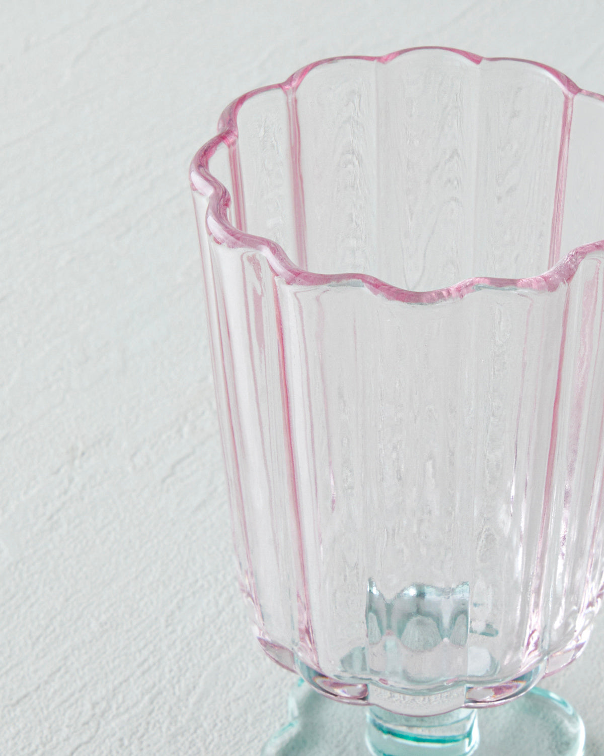 Springtime Glass 3 pcs Glass 280 ml Pink - Green (view 4)