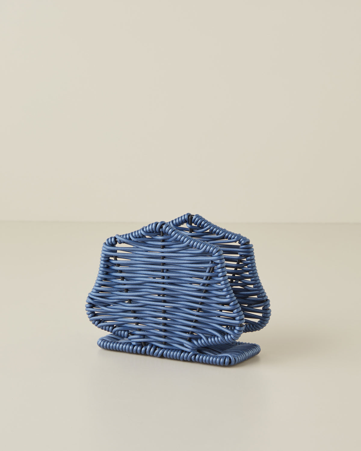 Coastlinear Plastic Napkin Holder 15x6x11 cm Blue