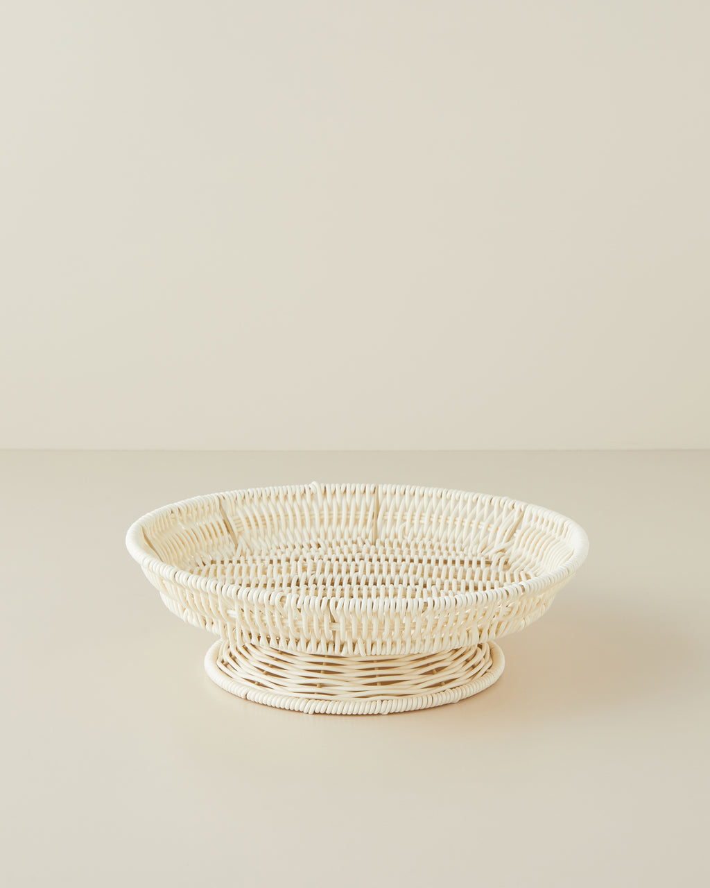 Coastlinear Plastic Cake Stand 30x9 cm Cream