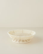 Coastlinear Plastic Cake Stand 30x9 cm Cream