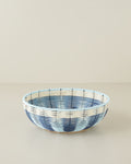 Coastlinear Plastic Serving Ware 30 cm Blue - Cream