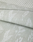 Easy Iron Duvet Cover Set Light Green (view 10)