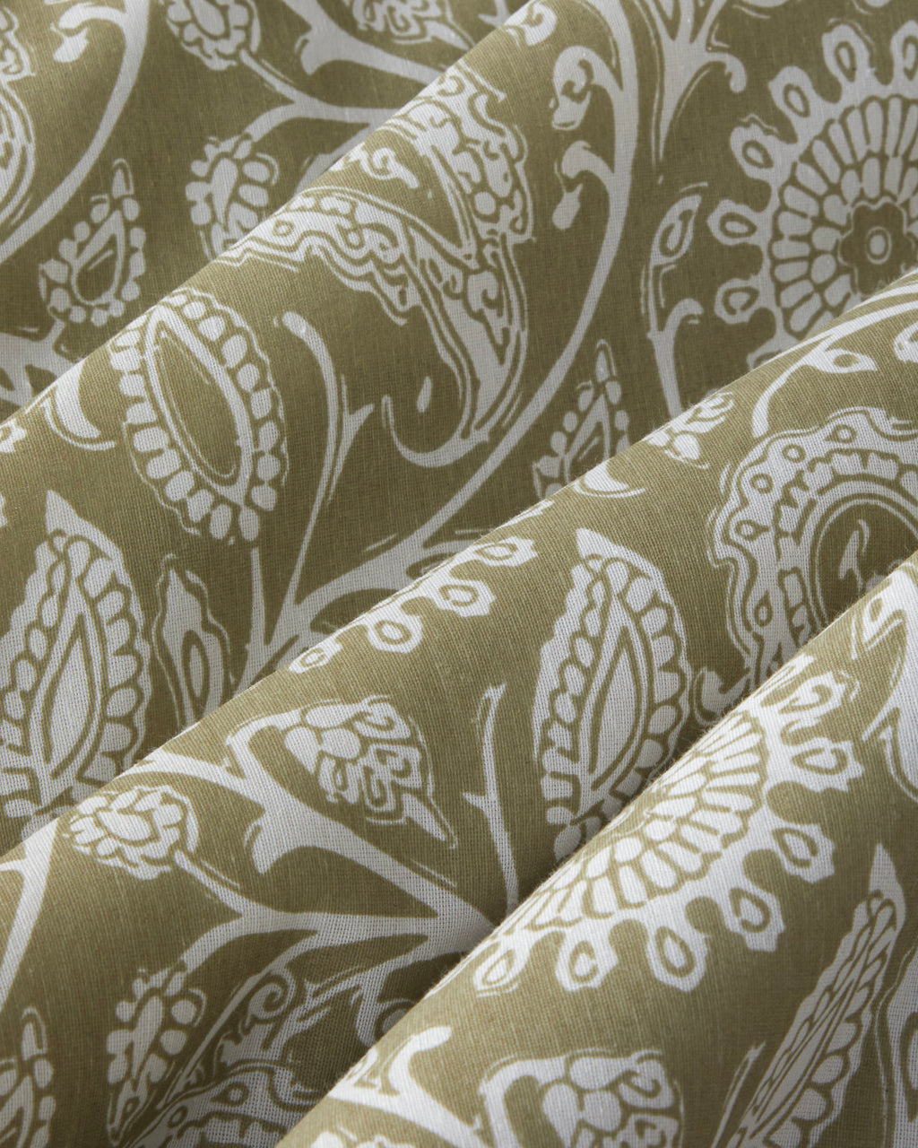 Easy Iron Duvet Cover Set Oil Green (view 12)
