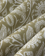Easy Iron Duvet Cover Set Oil Green (view 12)