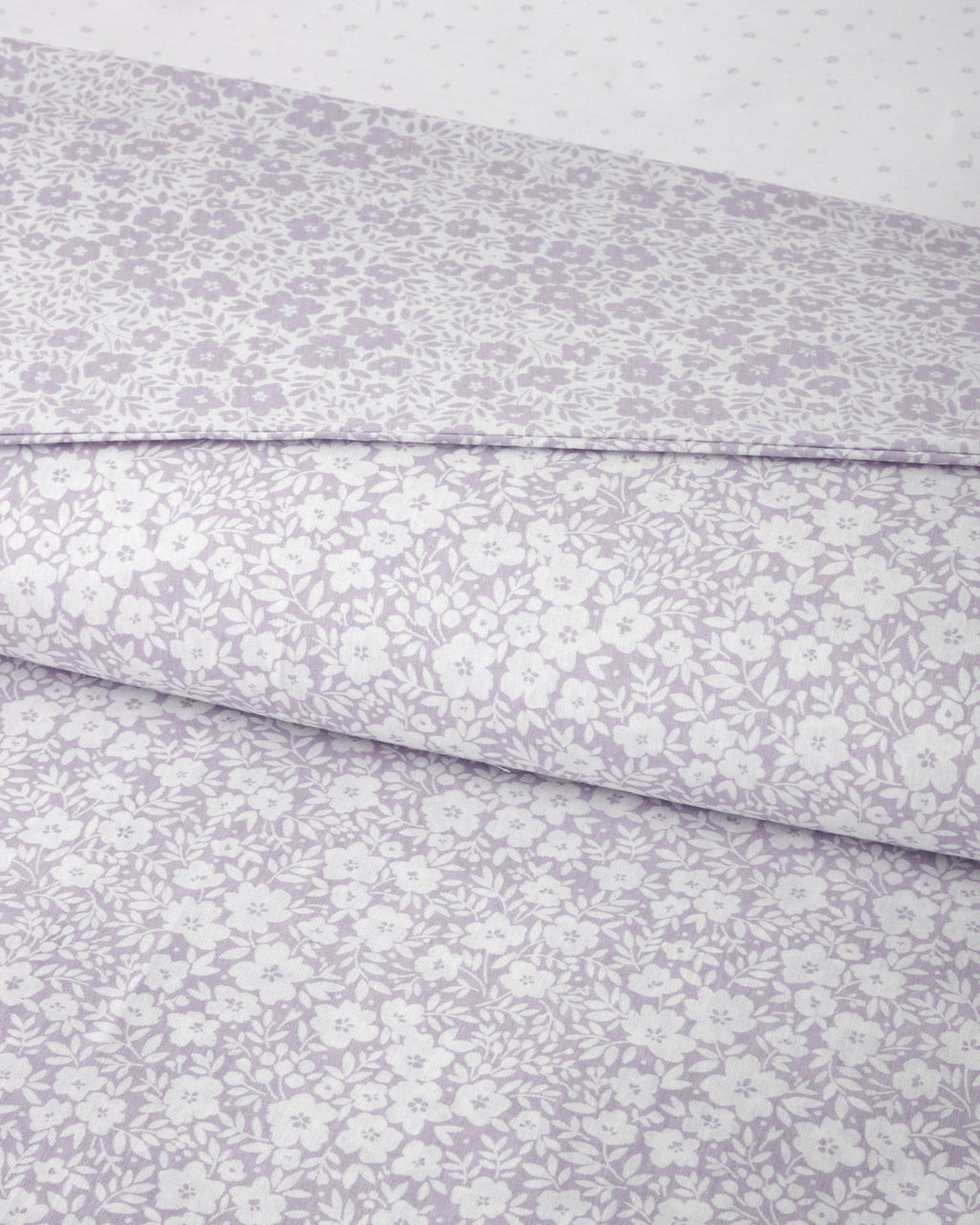 Easy Iron Duvet Cover Set - Pink & Purple (view 28)