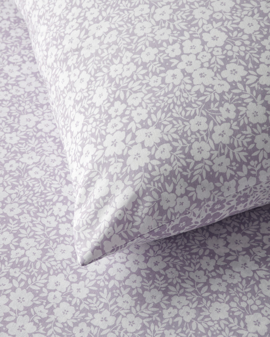 Easy Iron Duvet Cover Set - Pink & Purple (view 29)