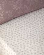 Easy Iron Duvet Cover Set Light Damson (view 13)