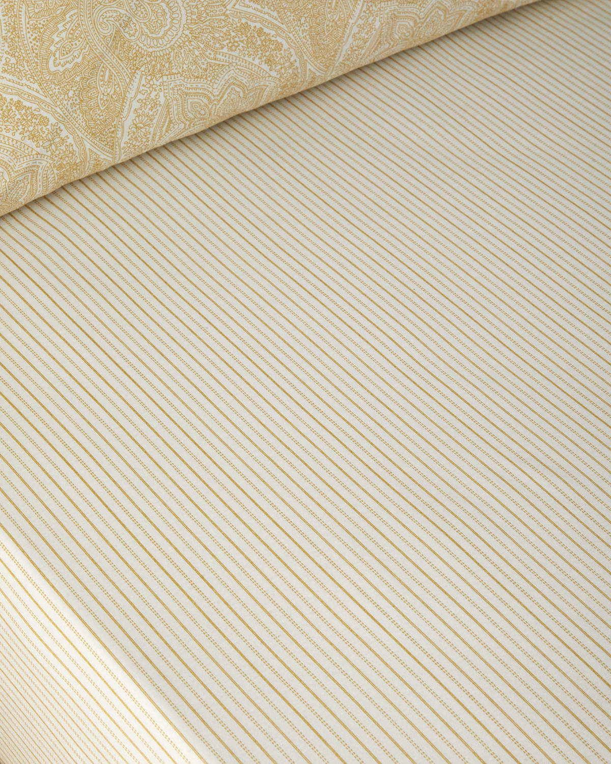 Easy Iron Duvet Cover Set Mustard (view 6)