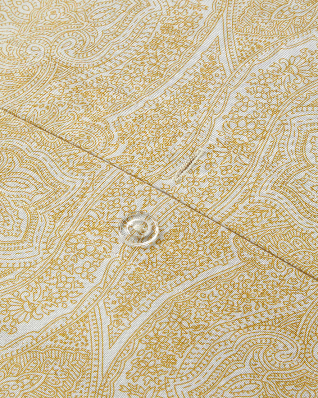 Easy Iron Duvet Cover Set Mustard (view 7)