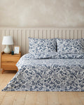 Easy Iron Single Size Duvet Cover Set 160x220 cm Dark Blue