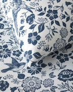 Easy Iron Single Size Duvet Cover Set 160x220 cm Dark Blue (view 4)