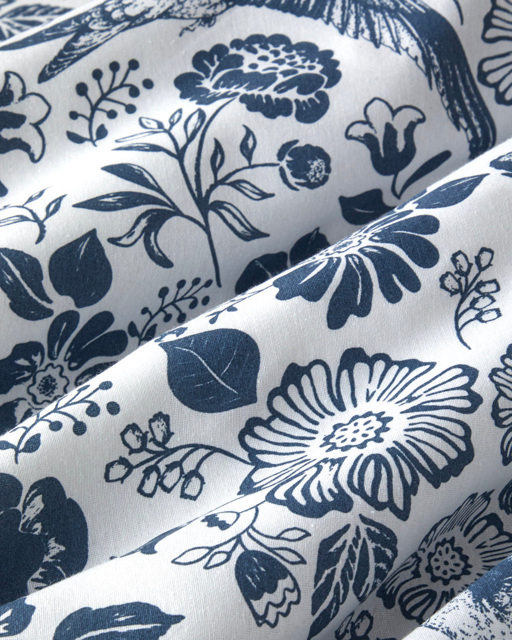Easy Iron Single Size Duvet Cover Set 160x220 cm Dark Blue (view 5)