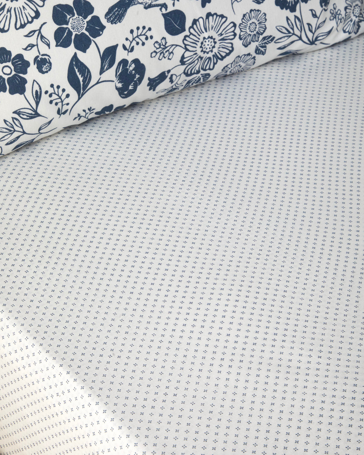 Easy Iron Single Size Duvet Cover Set 160x220 cm Dark Blue (view 6)
