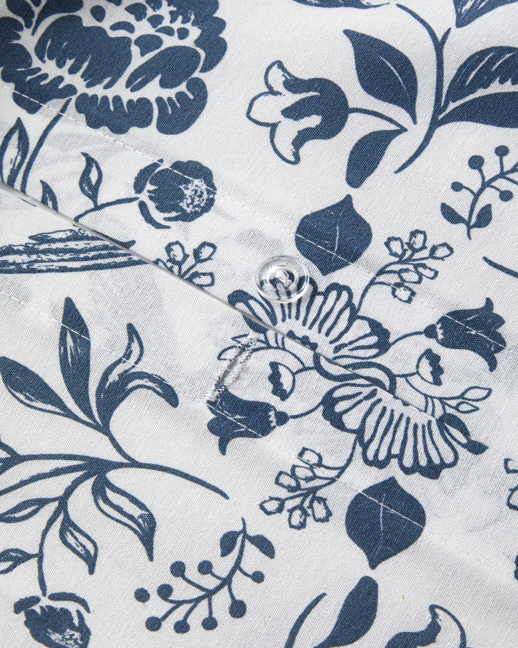 Easy Iron Single Size Duvet Cover Set 160x220 cm Dark Blue (view 7)