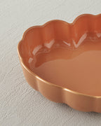 Cottage Stoneware Heart Oven Dish 20.5x19 cm Dark Pink (view 3)