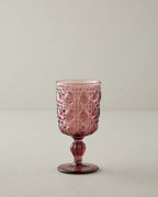 Glass 2 pcs Chalice 250 ml Pink (view 2)
