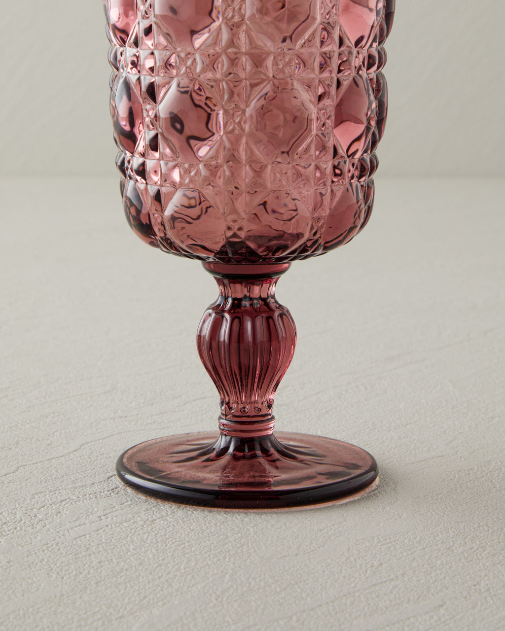 Glass 2 pcs Chalice 250 ml Pink (view 4)