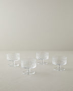 Trigon Glass 4 pcs Cup 160 ml Transparent