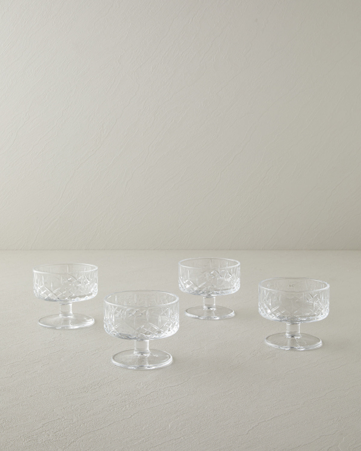 Trigon Glass 4 pcs Cup 160 ml Transparent
