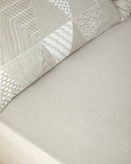 Easy Iron Duvet Cover Set Beige (view 13)