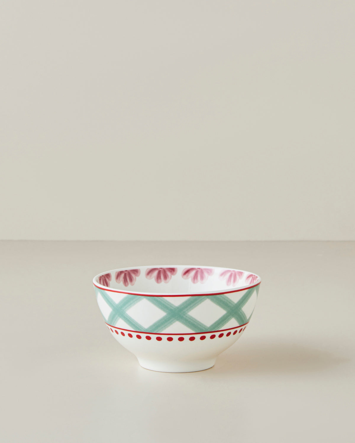 Floreline Bone Porcelain Snack Bowl 11.5 cm Colored