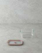 Simone Borosilicate Storage Container Light Pink (view 6)