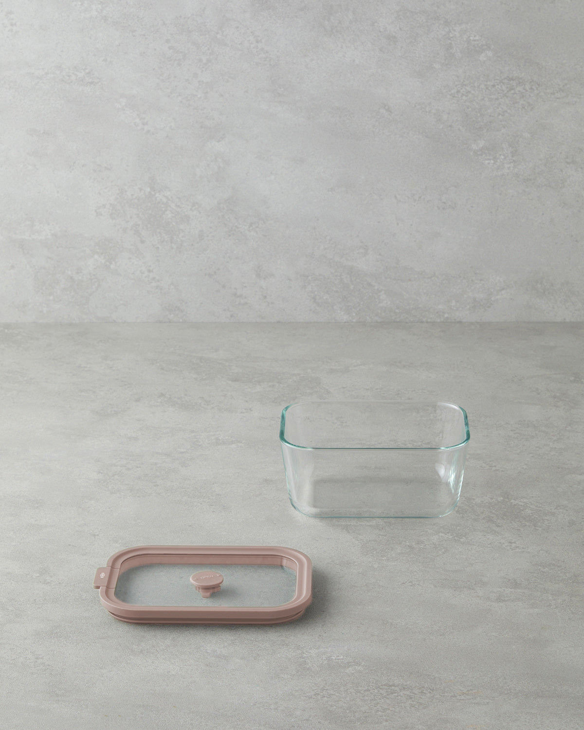 Simone Borosilicate Storage Container Light Pink (view 6)