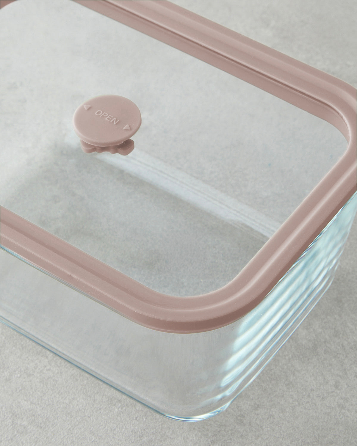 Simone Borosilicate Storage Container Light Pink (view 7)