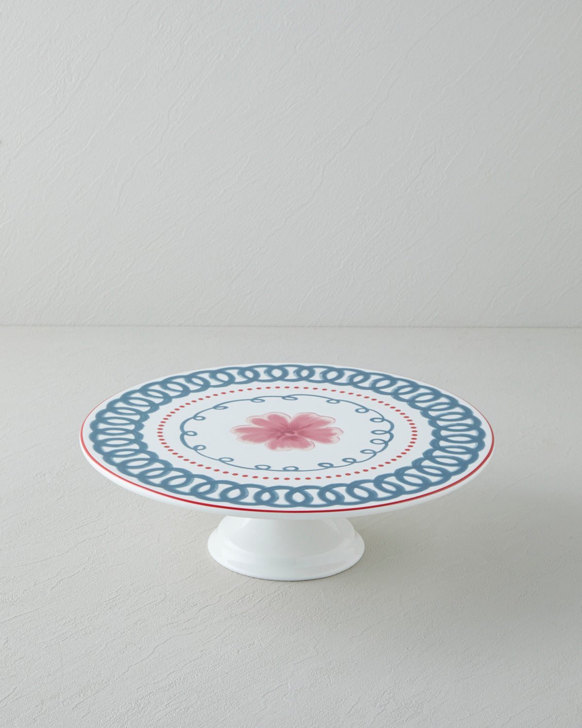 Floreline Bone Porcelain with Legs Cake Stand 30 cm Colored