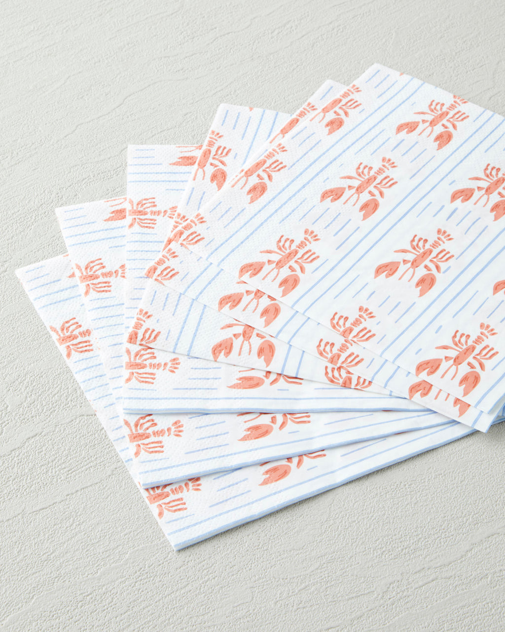 Clawdia Paper 20 pcs Napkin 33x33 cm Blue - Orange (view 2)