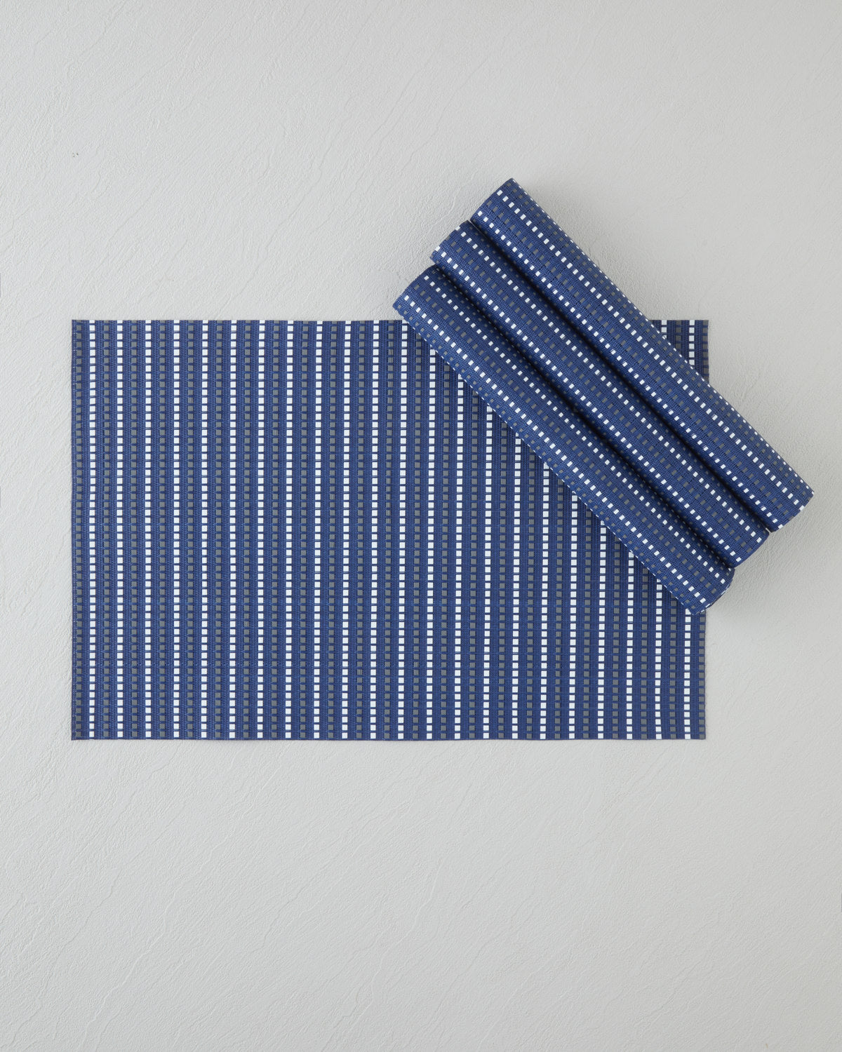 Sailor Lines PVC 4 pcs Table Mat 30x45 cm Navy Blue - White