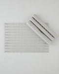 Gridify PVC 4 pcs Table Mat 30x45 cm Beige