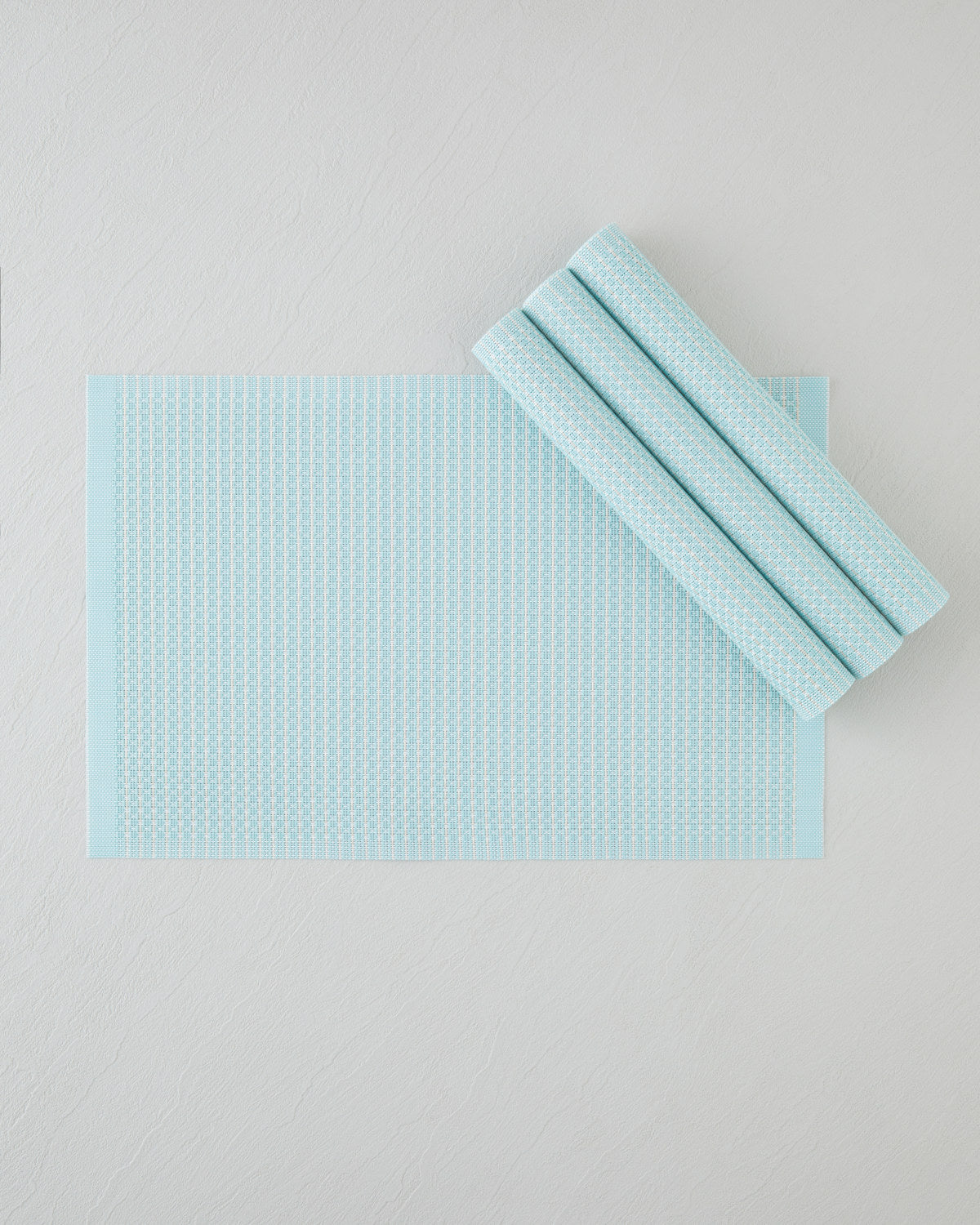 Plaina PVC 4 pcs Table Mat 30x45 cm Light Mint