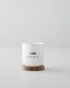 Mariner Sun Stoneware 6 Pieces,3 Servings Cup 150 ml Blue - Red (view 3)