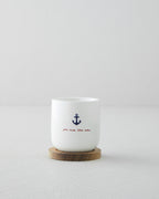 Mariner Sun Stoneware 6 Pieces,3 Servings Cup 150 ml Blue - Red (view 4)
