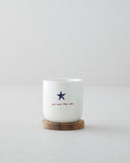 Mariner Sun Stoneware 6 Pieces,3 Servings Cup 150 ml Blue - Red (view 5)